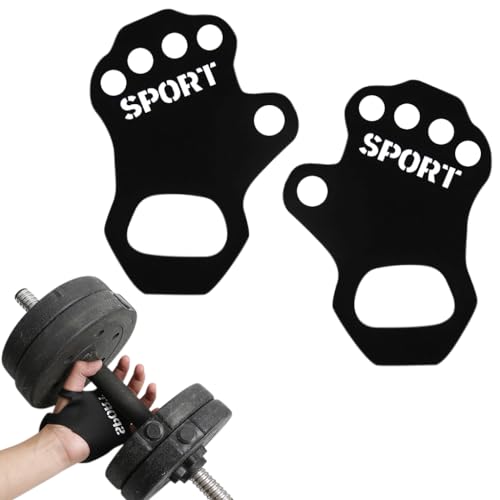 Proberos Workout Palm Guards, Fitness Gloves Fingerless Palm Pad Anti-slip Hand Grips Palm Guards for Weightlifting, Dumbell Training, Prevent Blisters, Calluses, Gym Accessories for Men Proberos Workout Palm Guards, Fitness Gloves Fingerless Palm Pad Anti-slip Hand Grips Palm Guards for Weightlifting, Dumbell Training, Prevent Blisters, Calluses, Gym Accessories for Men